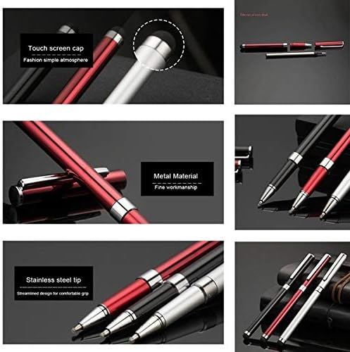 Tek Styz Pro Stylus + Pen תואם ל- Wacom One עם מגע רגישות גבוהה בהתאמה אישית ודיו שחור! [3 חבילה-סילבר]